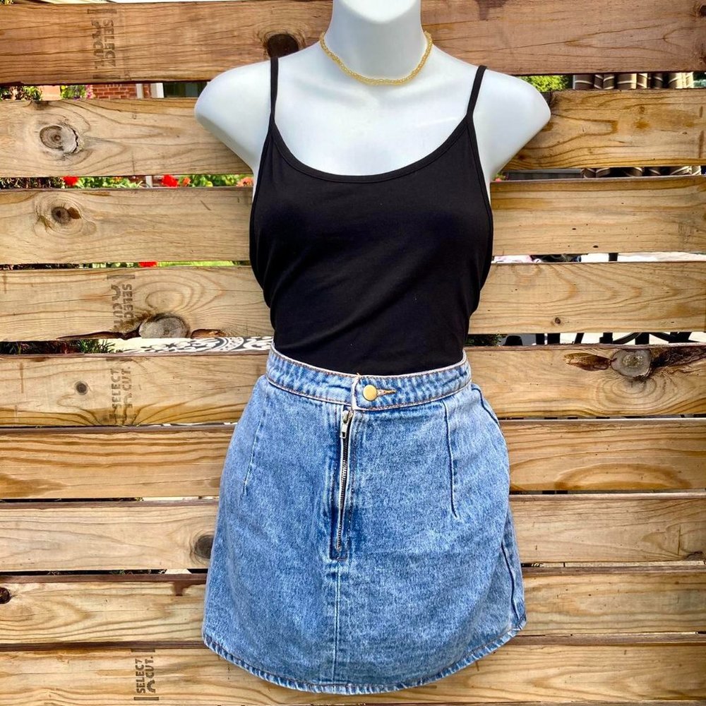 90s Denim Skirt